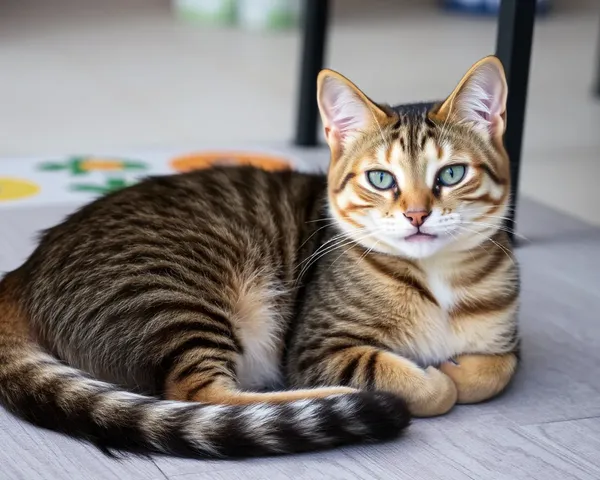 Una imagen de gato al azar esparce alegría y sonrisas amplias