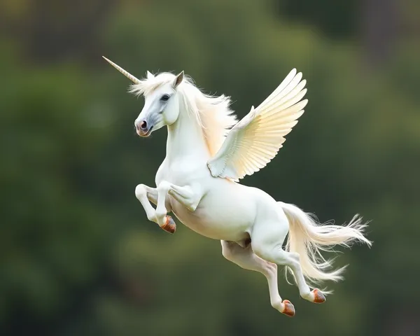 Unicornio volador PNG, gráfico transparente requerido