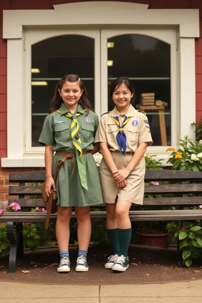 Uniforme de Scouts Chicas: Diseño de Uniforme de Scouts Chicas