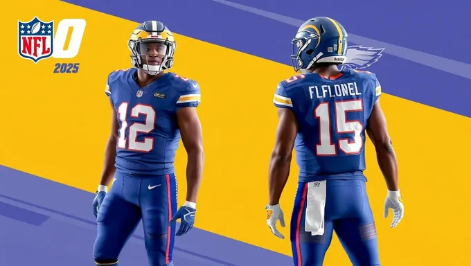 Uniformes de la NFL para 2025 Reflejarán Identidades de Equipos