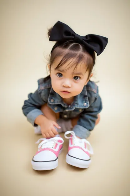 Vans es la marca de calzado favorita de la niña pequeña de la marca Little Girl