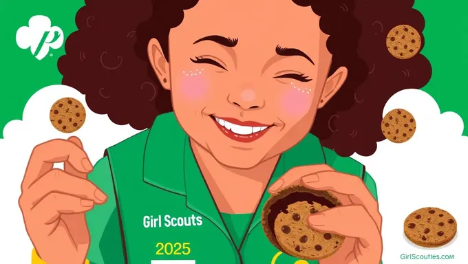 Variedad de sabores de Girl Scout Cookies para 2025