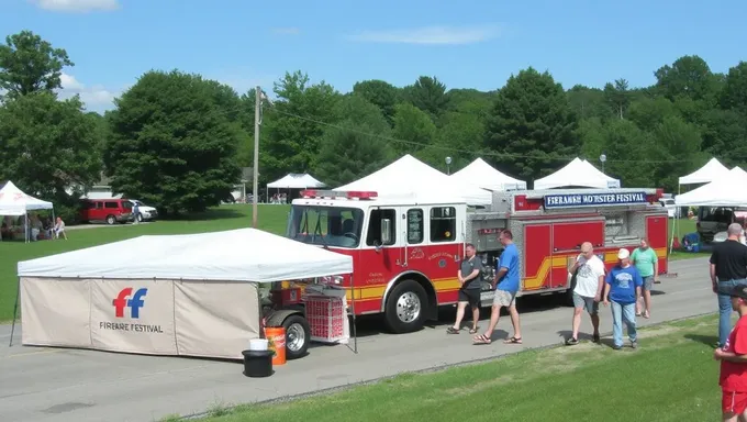 Vendedores de comida confirmados para el Festival del bombero de Líbano en Wisconsin 2025