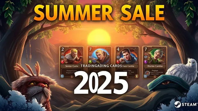 Venta de Verano 2025 Tarjetas de Trading Steam Nuevos Llegados