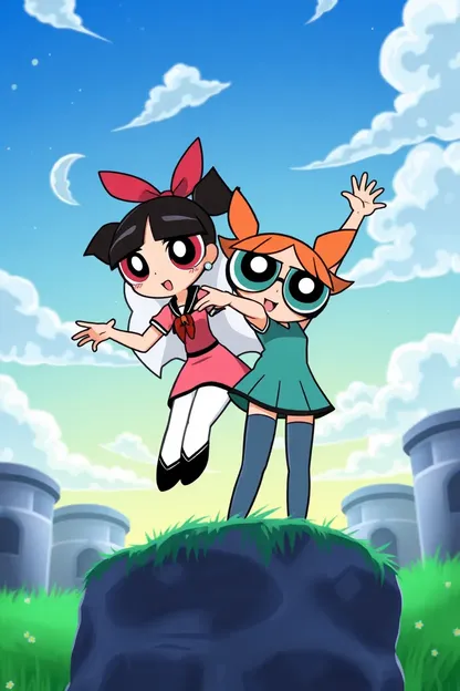 Ver Temporada 1 de Powerpuff Girls Anime en Línea de manera gratuita