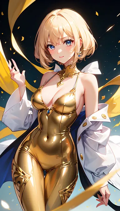 Vermeil in Gold: Descripción del arte hentai