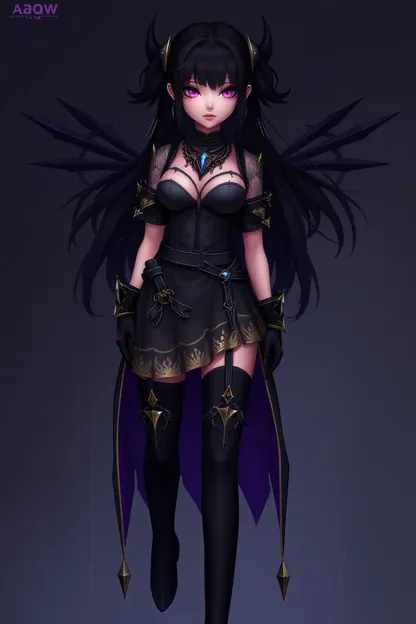 Vestidos de Chica Oscura de Aqw para Modistas