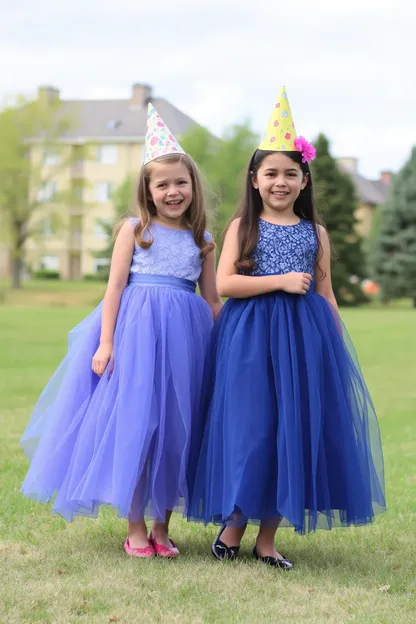 Vestidos de cumpleaños de niñas para modistas jóvenes