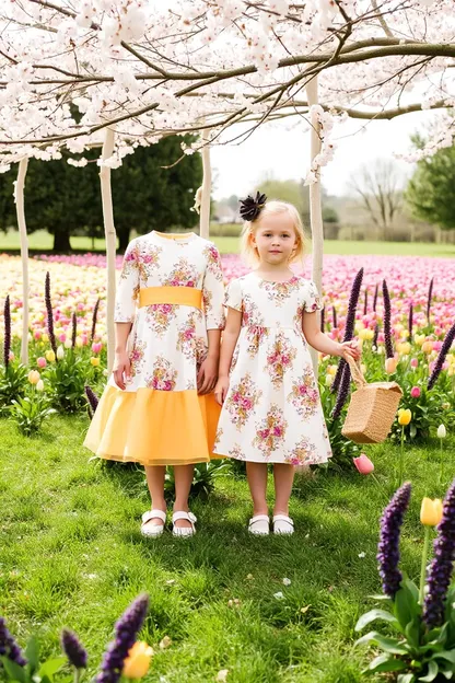 Vestidos de primavera para niñas para una temporada de alegría y felicidad