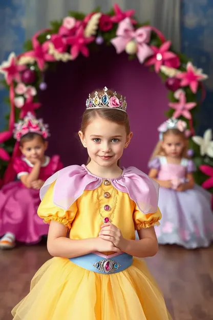 Vestidos de princesa para el juego imaginativo de las niñas