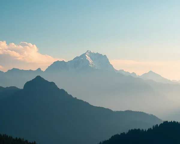 Vista de la Cordillera de PNG