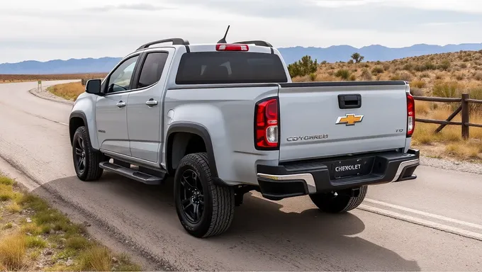 Vista general del modelo Chevrolet Colorado Trail 2025