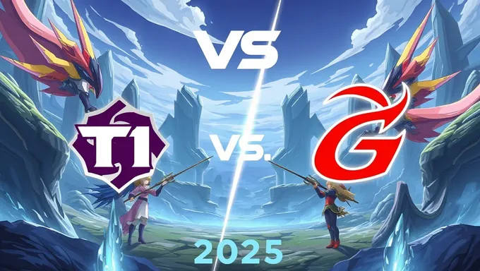 Vista previa de la partida T1 vs G2 Msi 2025