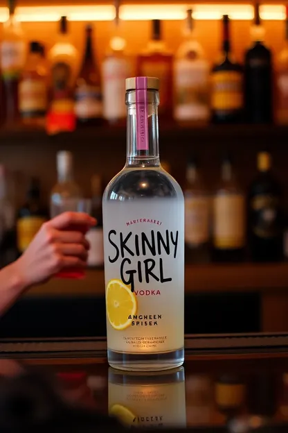 Vodka del Girl Flaca: Bebida de Vodka para Mujeres