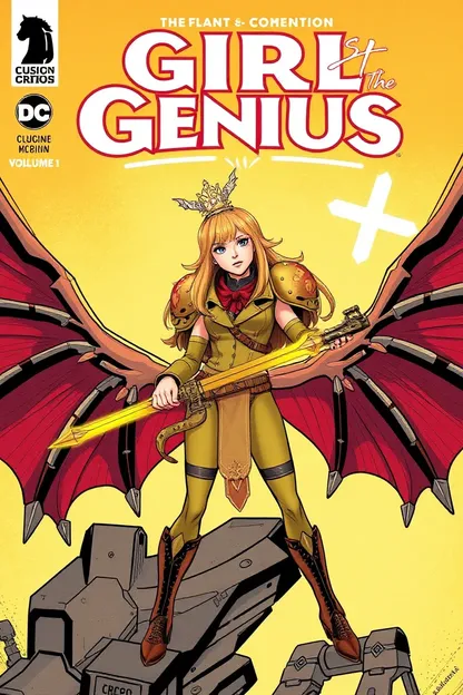 Volúmen 1 de Girl Genius, colección de cómics CBZ