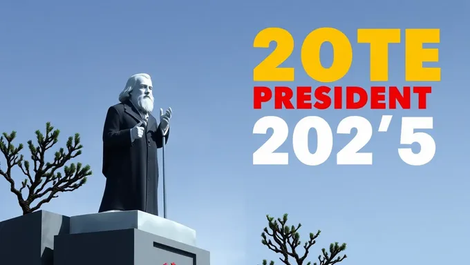 Vota en blanco para presidente en 2025