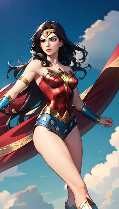 Wonder Woman R34: Descripción de Wonder Woman R34