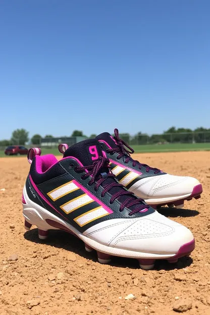 Zapatos de softball de chicas para velocidad y agilidad