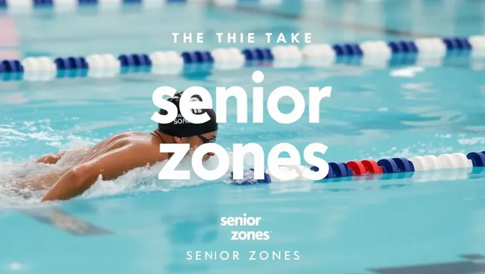 Zonas de natación senior 2025 recortan límites sur