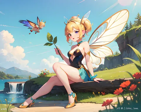 ¡Comienza aquí la aventura mágica de Tinkerbell, regla 34!