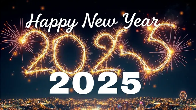 ¡Feliz Año Nuevo 2025! Felicidad desatada