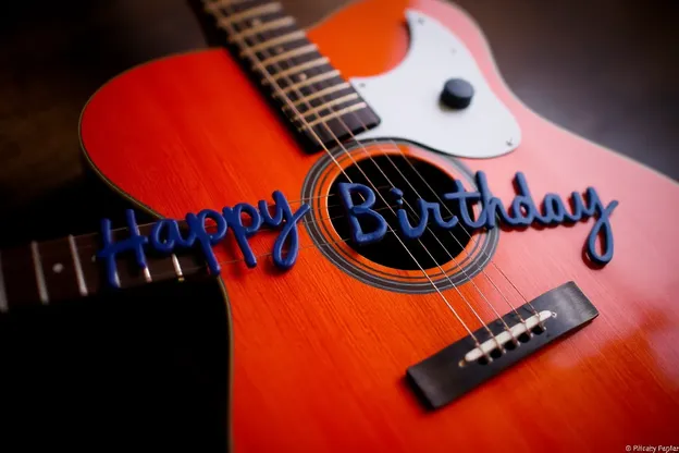 ¡Feliz Cumpleaños Imágenes de Guitarra para el Día Especial del Músico