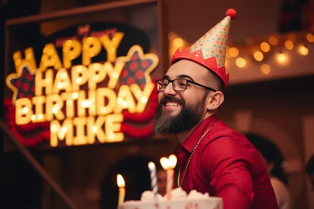 ¡Feliz Cumpleaños Mike Imágenes Momentos para Compartir