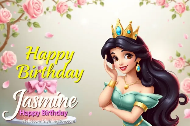 ¡Feliz cumpleaños Jasmine, imágenes con bonitas imágenes