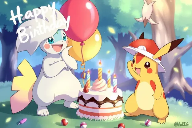 ¡Feliz cumpleaños a todos los Pokémon, frenesí de imágenes