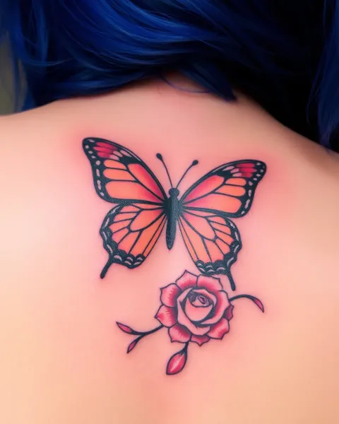 ¿Qué simboliza el tatuaje de mariposa