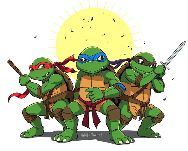 Ícono de Ninja Turtles en PNG para juegos