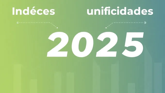 Índices Unificados junio de 2025: Unificación de índices en junio de 2025