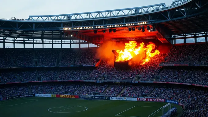 Accident de stade de feu 2025 : services d'urgence répondent