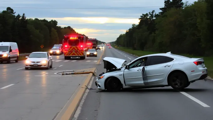 Accident sur la route 77 le 30 juin 2025 : une échappée belle