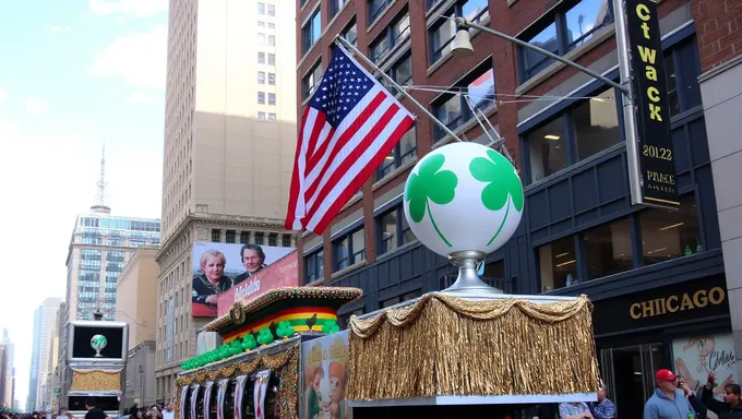 Activités du défilé de la Saint-Patrick de Chicago en 2025