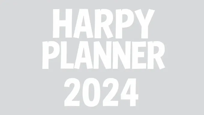 Agenda heureux 2024-2025 : organiser votre vie