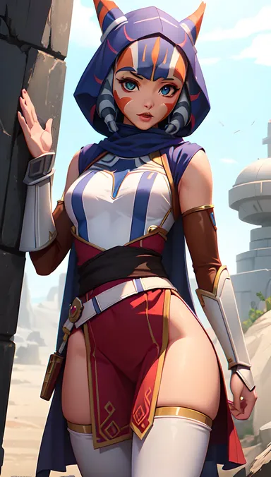 Ahsoka Tano Hentai : Avertissement de Contenu Adulte