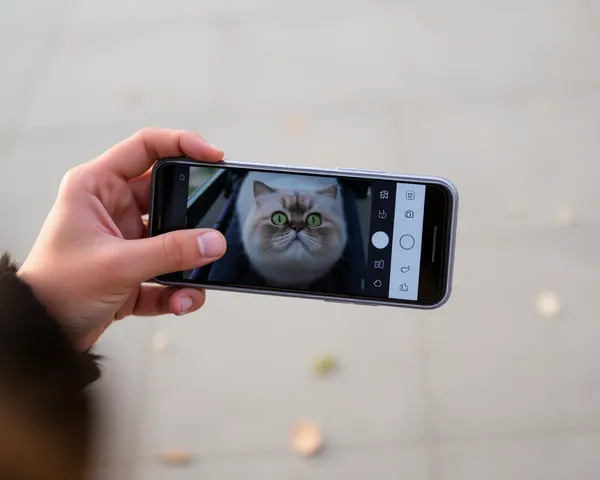 Amoureux de chats prenant des photos de chats