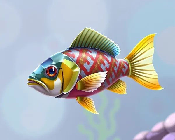 Analyse de l'image de poisson domestique PNG