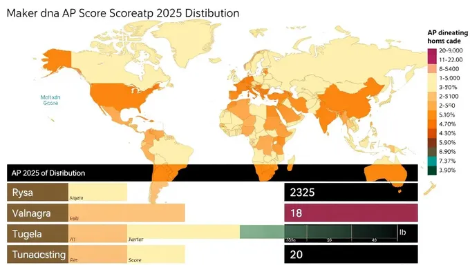 Analyse de la répartition des scores et des tendances AP 2025