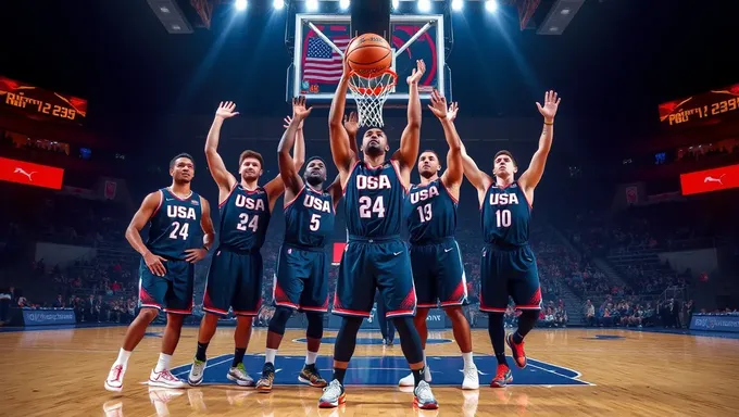 Analyse du score de l'équipe des États-Unis de basket-ball 2025 à jour