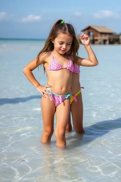 Anciennes filles en bikini, encore et encore