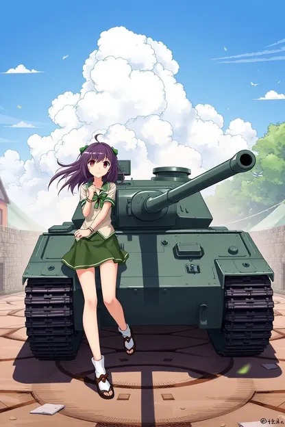 Anime hentai des filles et des tanks se concentre sur l'amitié et la guerre