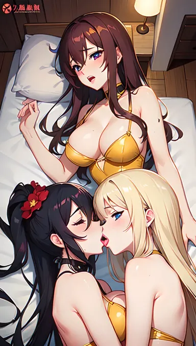 Anime hentai fellation threesome : contenu mature avertissement