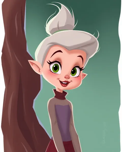 Apparence de l'image de cartoon de Cindy Lou Who