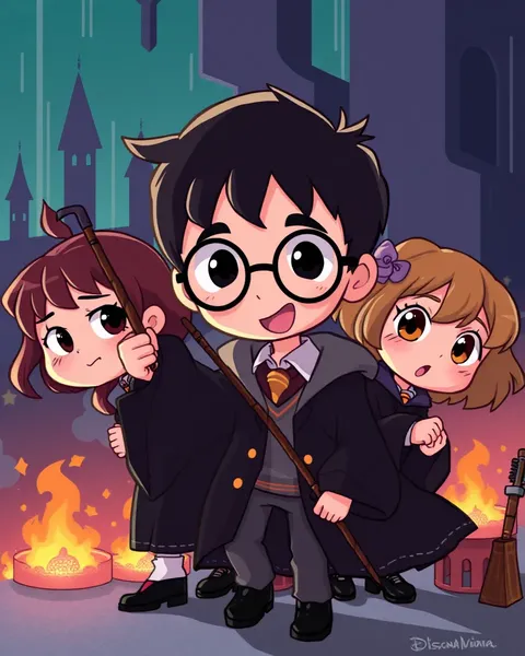 Archives d'Images de Dessin Animé de Harry Potter