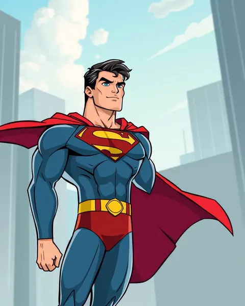 Archives de photos de Superman Cartoon dévoilées