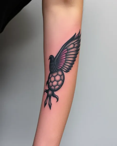 Art de tatouage à inspiration de couleur blanche