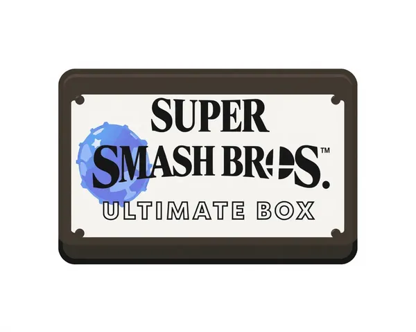 Artiste de boîte de Super Smash Bros Ultimate en format PNG