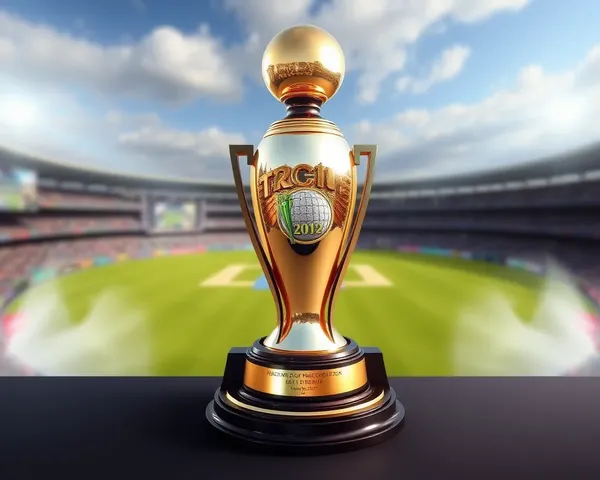 Artwork PNG du trophée de la Coupe du monde T20